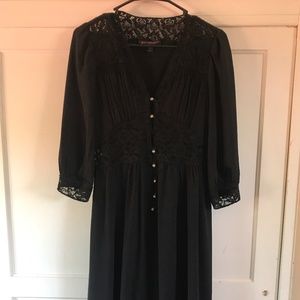 BETSY JOHNSON | Black Dress